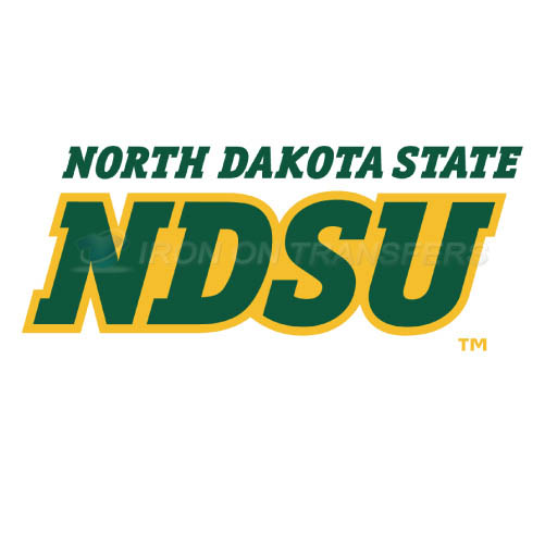 North Dakota State Bison Iron-on Stickers (Heat Transfers)NO.5609